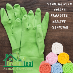 Color-Coded Cleaning: Promoting Healthy Cleaning Practices-Green Leaf Maid Services