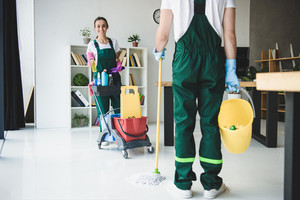 Post-Construction & Renovation Cleaning Services-Green Leaf Maid Service